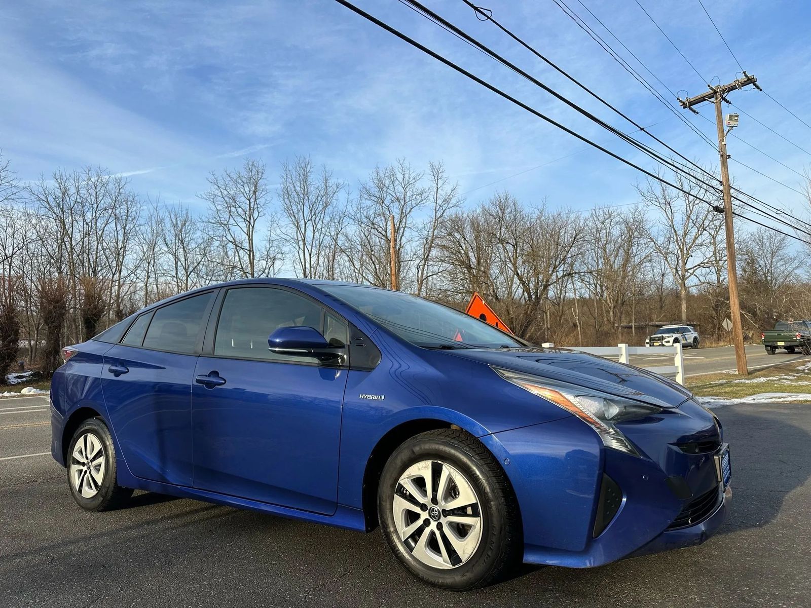 2018 Toyota Prius Two - Blue exterior